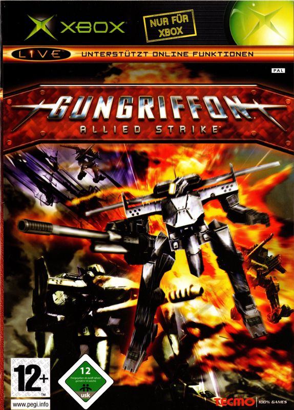 Gungriffon Allied Strike box art for Xbox